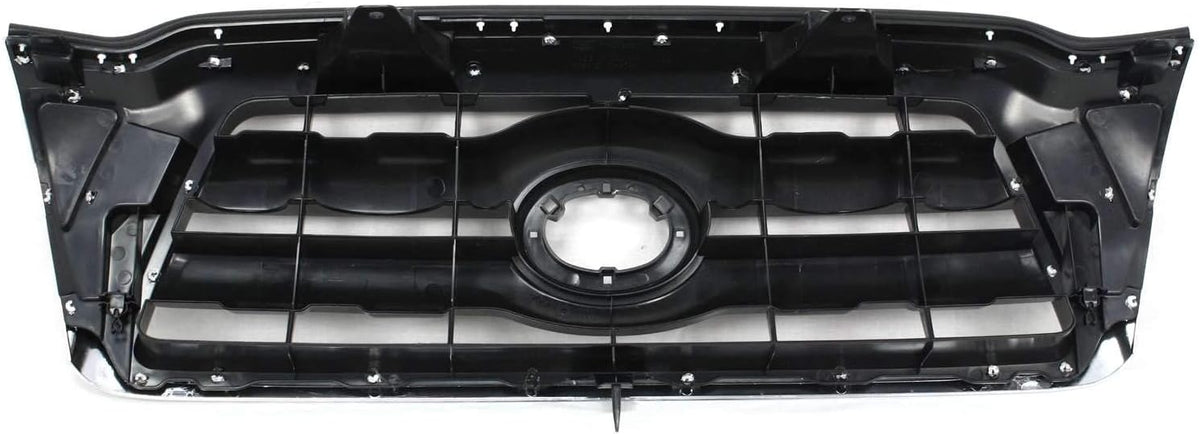 Chrome Shell Black Insert Grille E33113