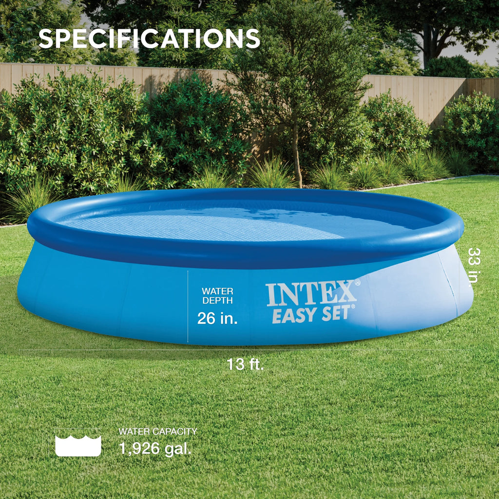 Easy Set Pool with Filter 13 Feet x 33 Inches J657