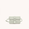 Pebbled Mint Silver Belt Bag I16358