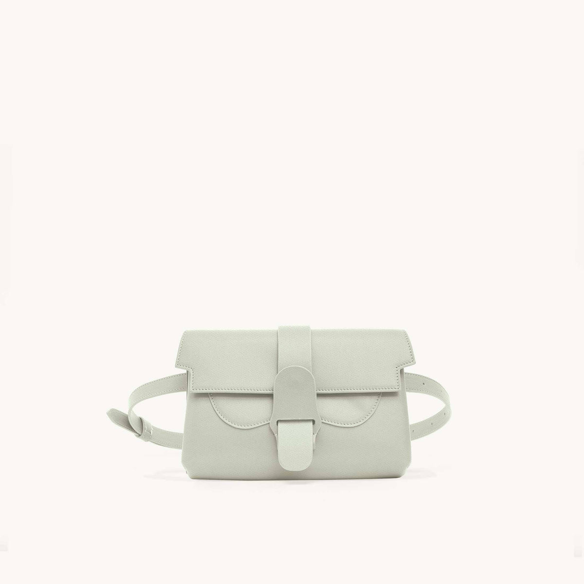 Pebbled Mint Silver Belt Bag I16358