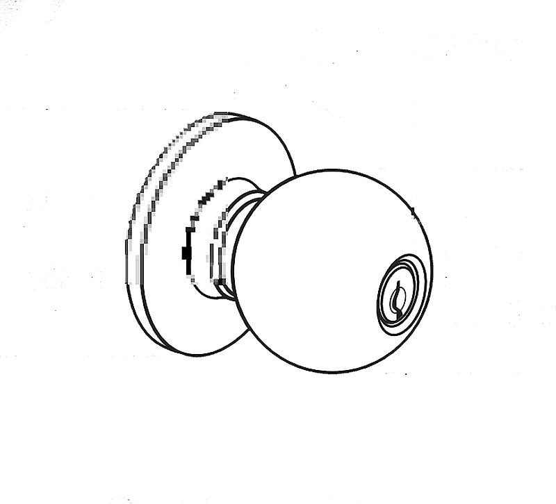 Cylindrical Lock V59412