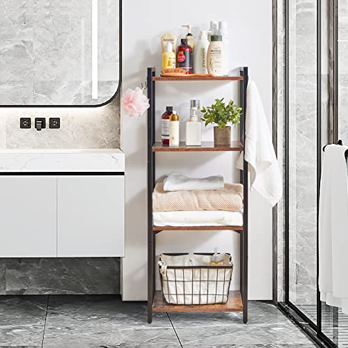 3 Tiers White Metal Bookcase Z920251