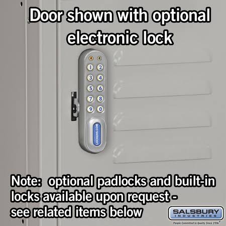 Gray Metal Locker I981