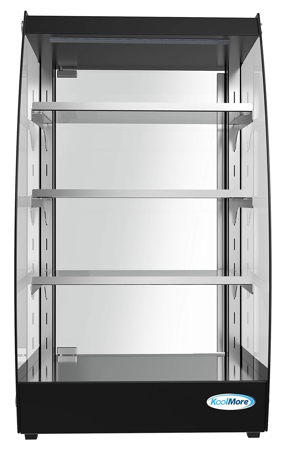 Commercial Glass Bakery Display Case 4 Tier with LED Lighting C201