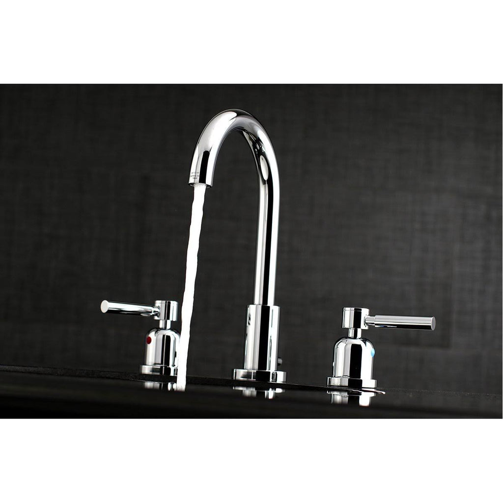 Oil Rubbed Bronze Widespread Bathroom Faucet E6372