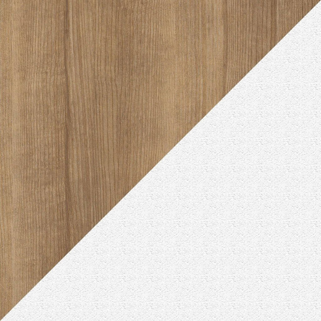 White Modern Bookcase A383465