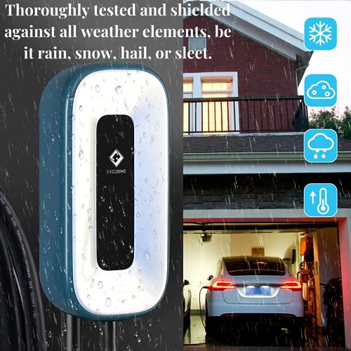 Level 2 EV Charger, 50 Amp, 240V, 23Ft Cable W682015