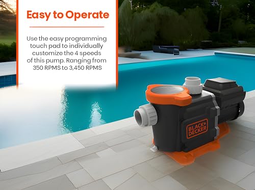 Variable Speed Pool Pump with Filter Basket G7284