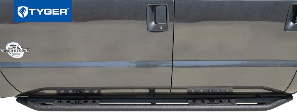 Textured Black Side Step Nerf Bars Running Boards W118