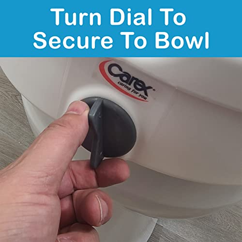 5" Raised Toilet Seat with Arms C970