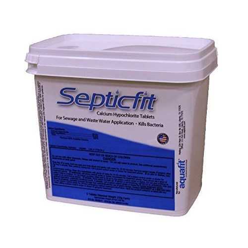 6 Tablet Septic Chlorine Tablet Pail L231