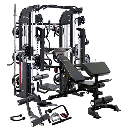 Commercial All in One Gym Machine with 400 lb Weight Stack S70577