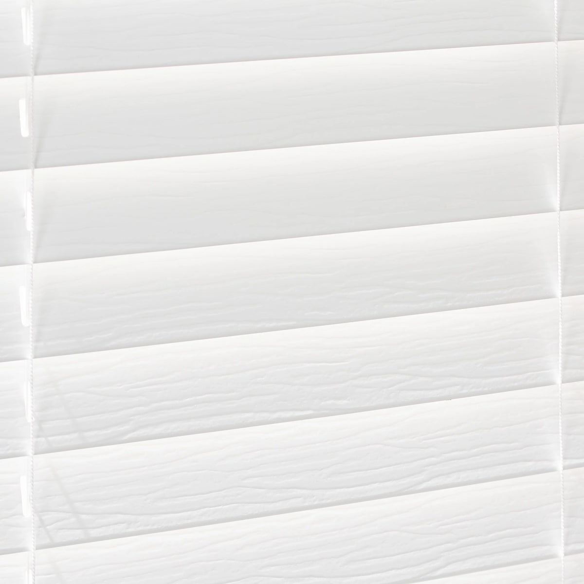 2-inch Cordless Faux Wood Horizontal Window Blinds, White, 34X64 F529748