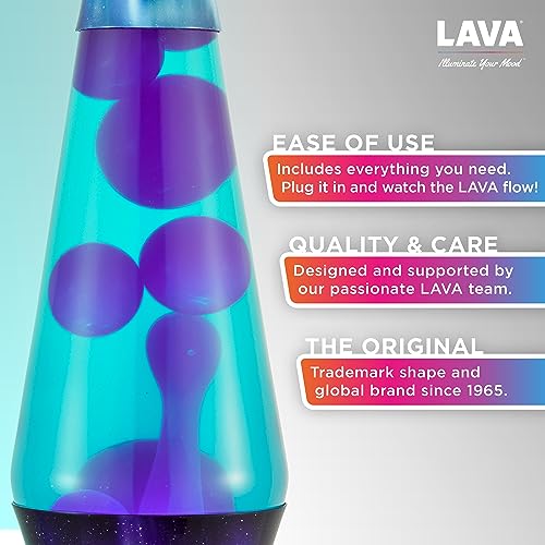 14.5" Purple Wax and Blue Liquid Motion Light W120678