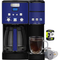 12 Cup Coffee Maker and Single-Serve Brewer Navy Bundle A4543