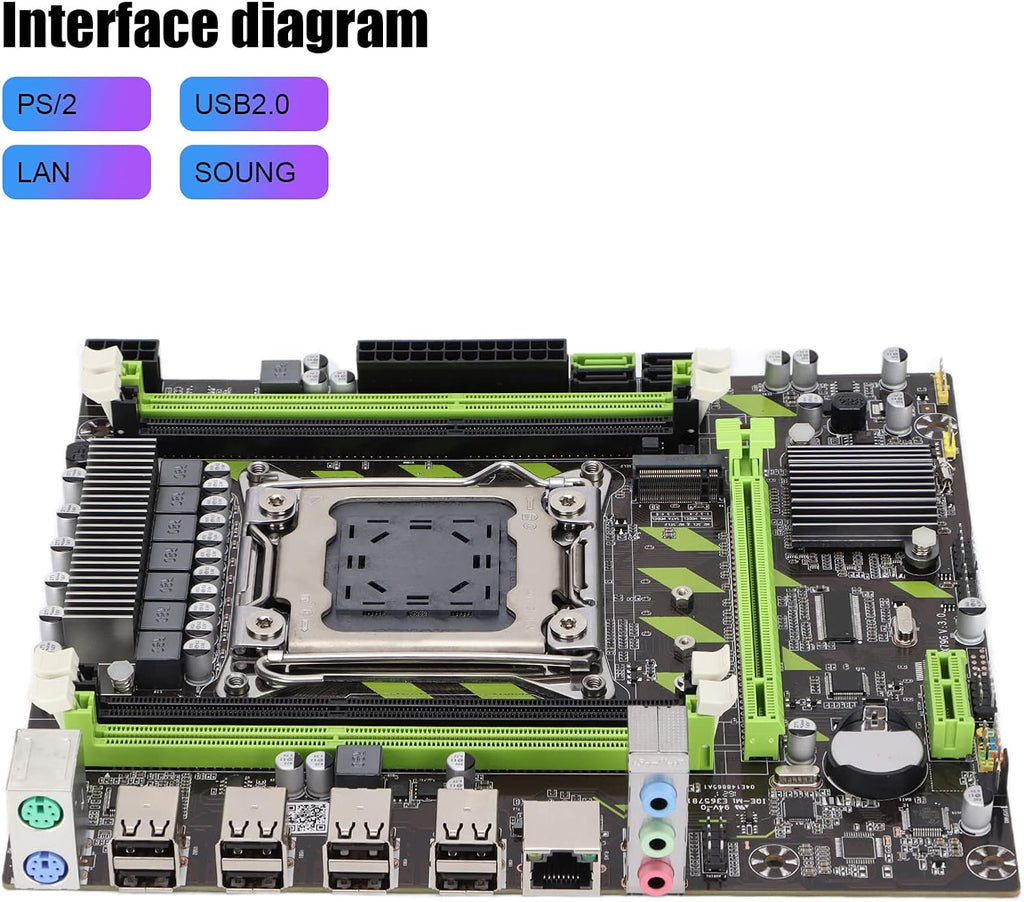 LGA2011 Desktop Motherboard, 4 DDR3 DIMM Y7587