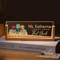 Teacher Desk Name Acrylic LED Light P5979