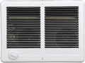 White Twin Electric Wall Heater with Thermostat S78148