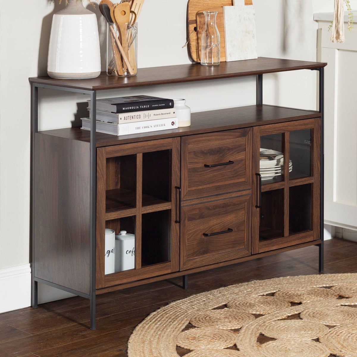 48-Inch Industrial 3-Door Buffet P639