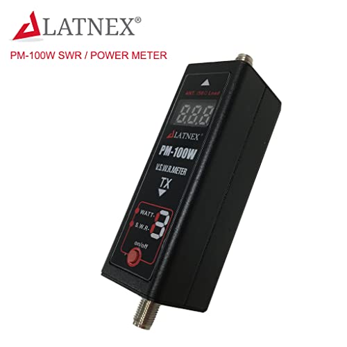 Digital VHF UHF 125-525Mhz Power SWR Meter and Frequency Counter D258