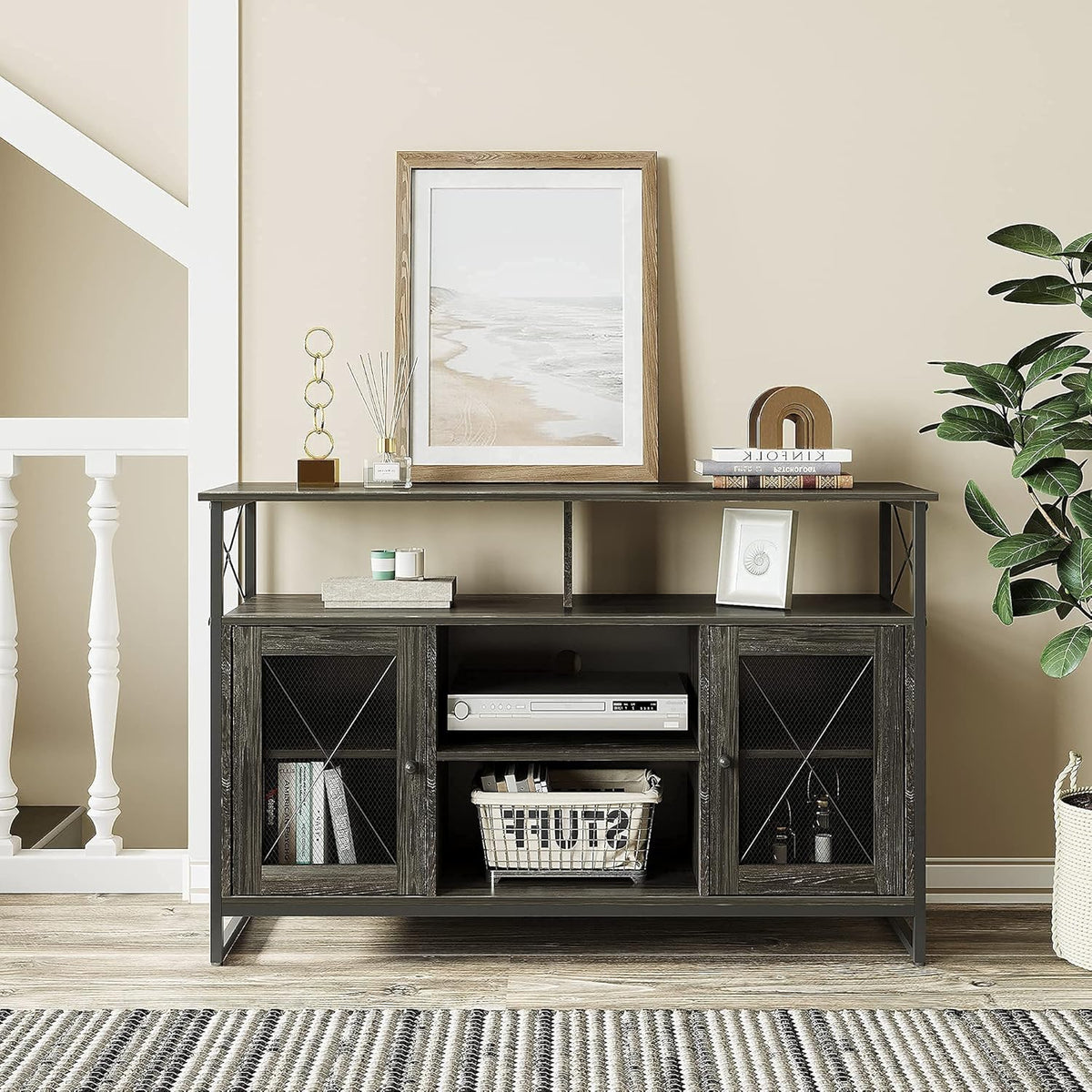 55 inch TV Stand with Storage Cabinet G2530