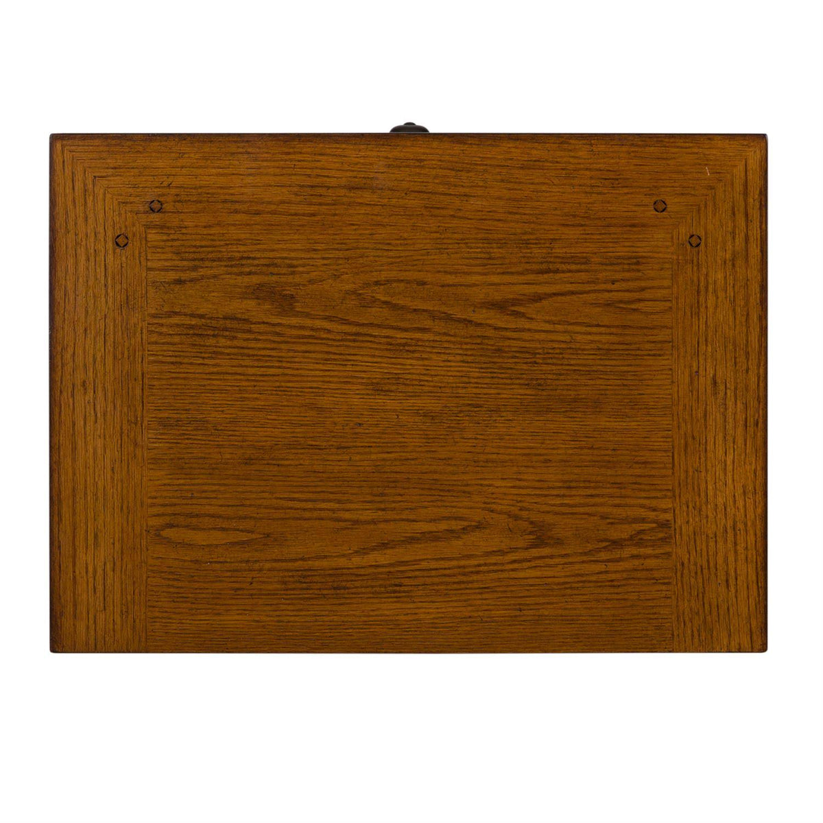 Twin Panel Bed in Aged Oak R986963