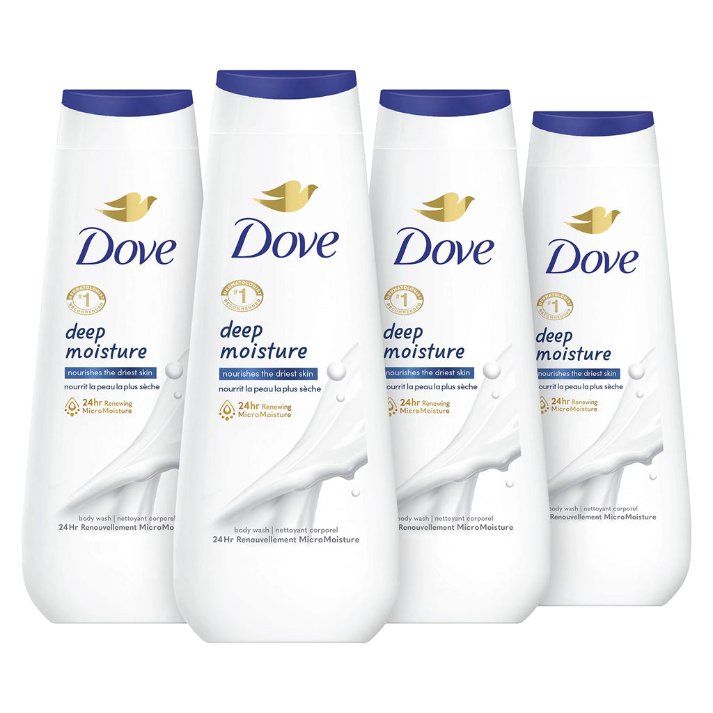 Deep Moisture Body Wash 4 Count 20 Oz A296631