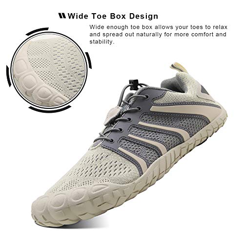 Men's Barefoot Shoes - Big Toe Box - Minimalist Cross Training Shoes C23777
