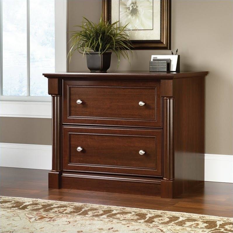 2 Piece Office Set with Computer Desk and File Cabinet E7183