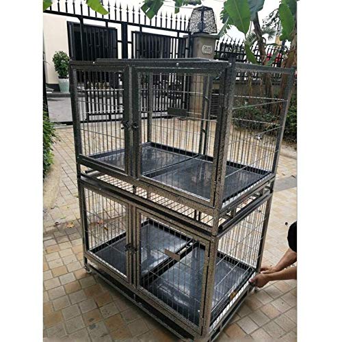 Heavy Duty Metal Dog Crate with Toilet D671