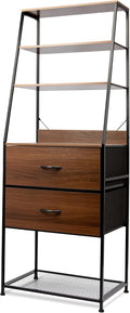 4-Tier Ladder Shelf with 2 Drawers P4320