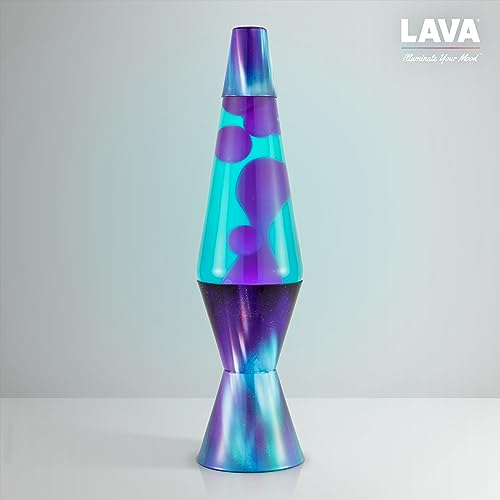 14.5" Purple Wax and Blue Liquid Motion Light W120678