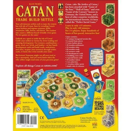 Catan Board Game Y14377