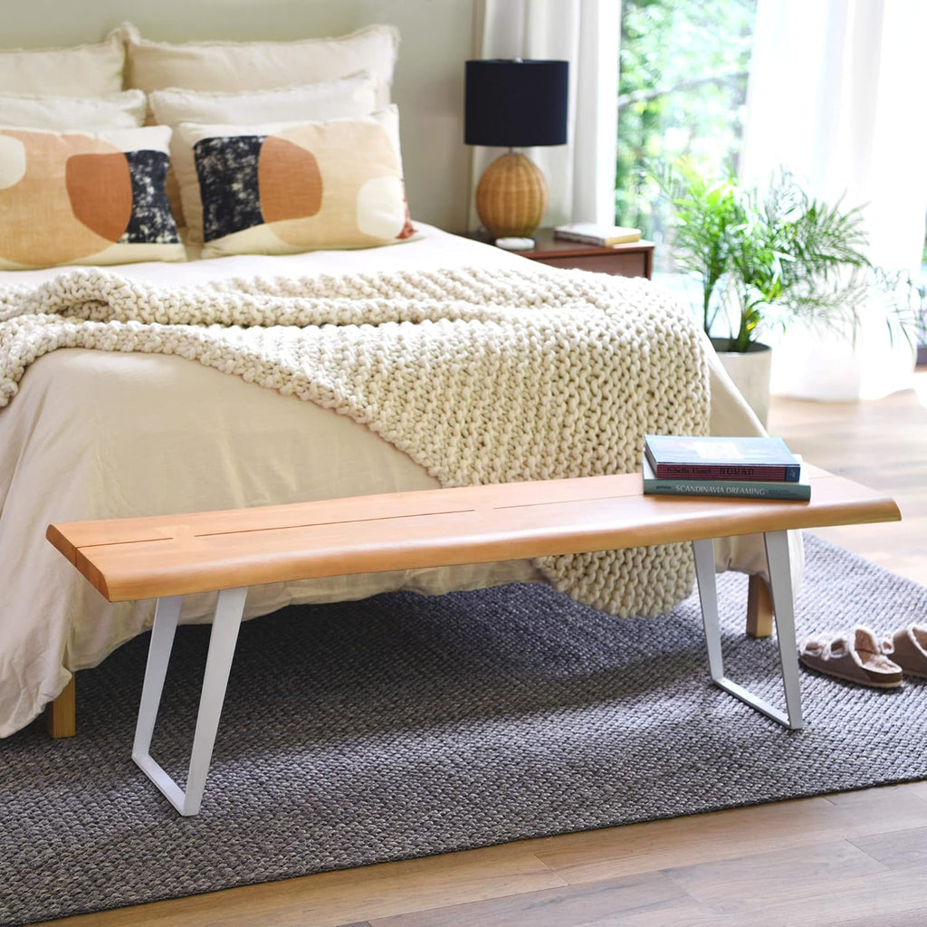 Solid Wood Accent Bench Z19531