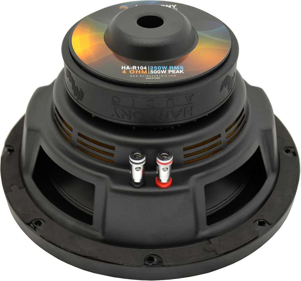 10 Sub 500W Single 4 Ohm Subwoofer Z7270