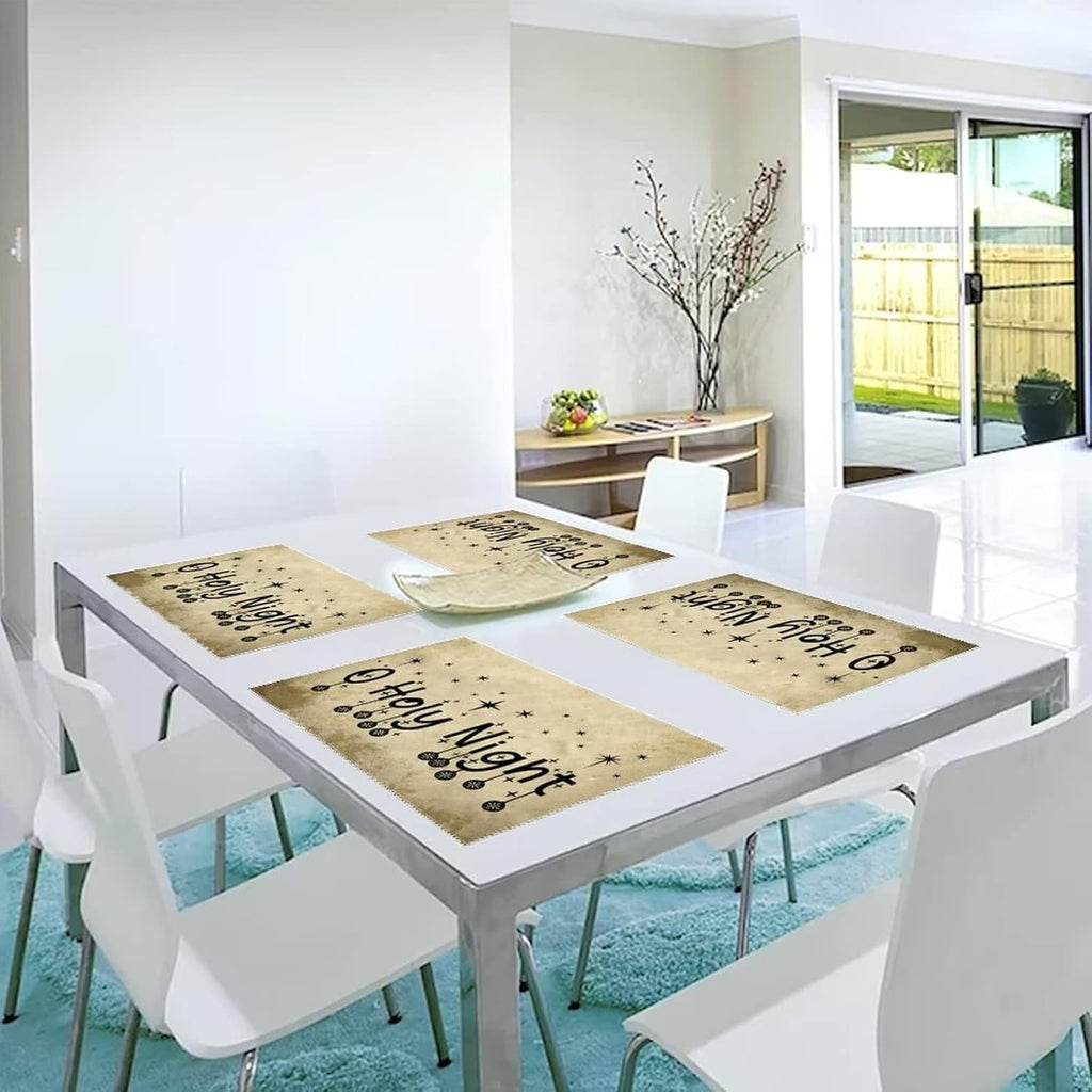6 PCS Non-Slip Heat-Resistant Placemats B415296