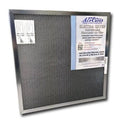 Silver Electrostatic Permanent Air Filter 10 x 20 x 1 in A6744