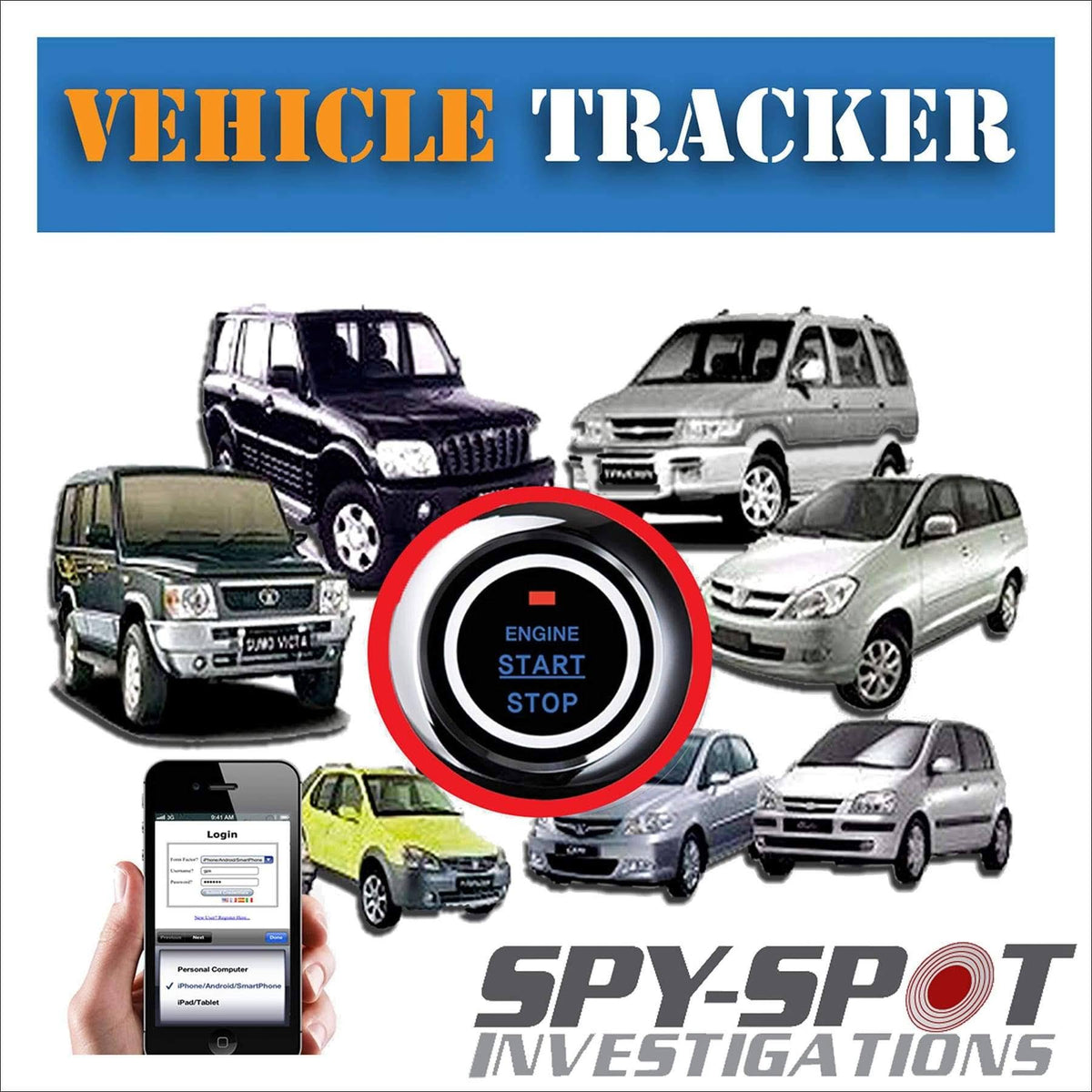 GPS Tracker with Ignition Kill Switch V3997