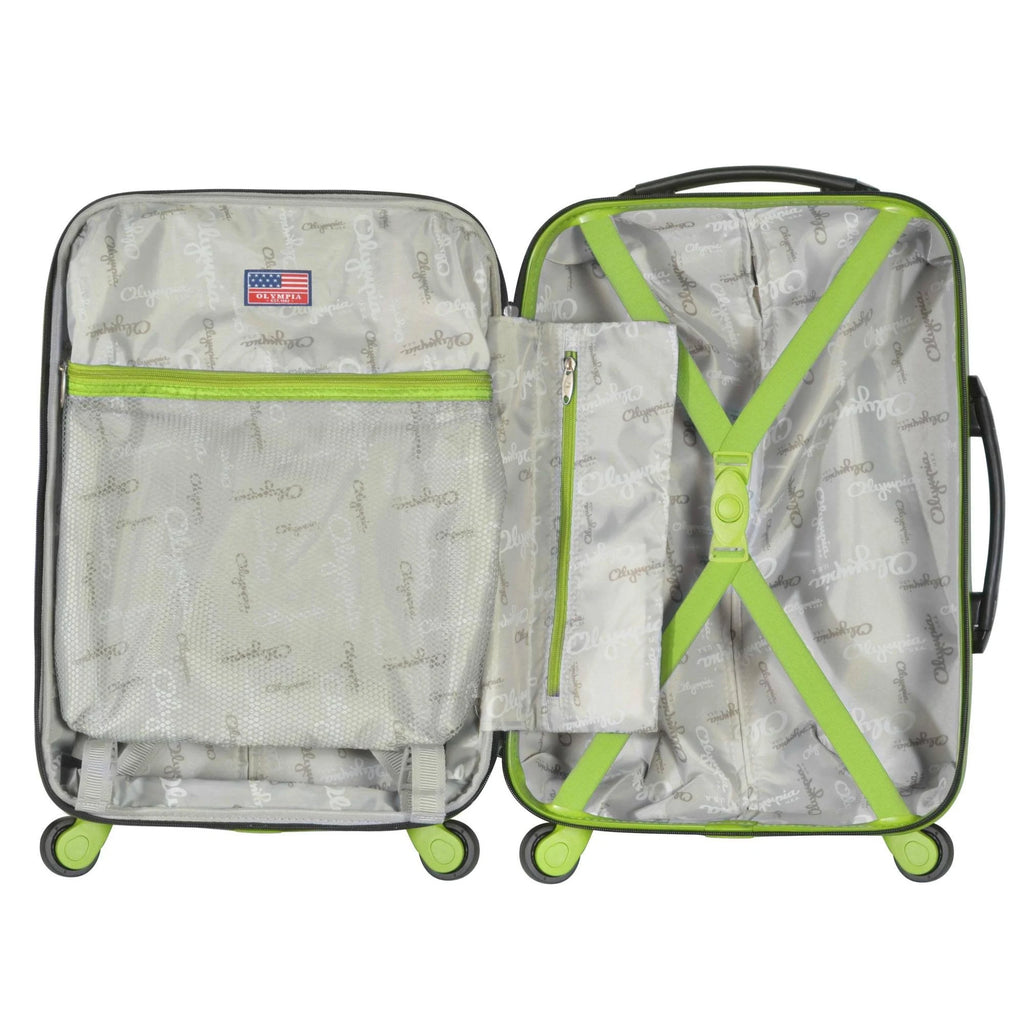 21-Inch Hardside Spinner Carry-On Suitcase - Red X333135