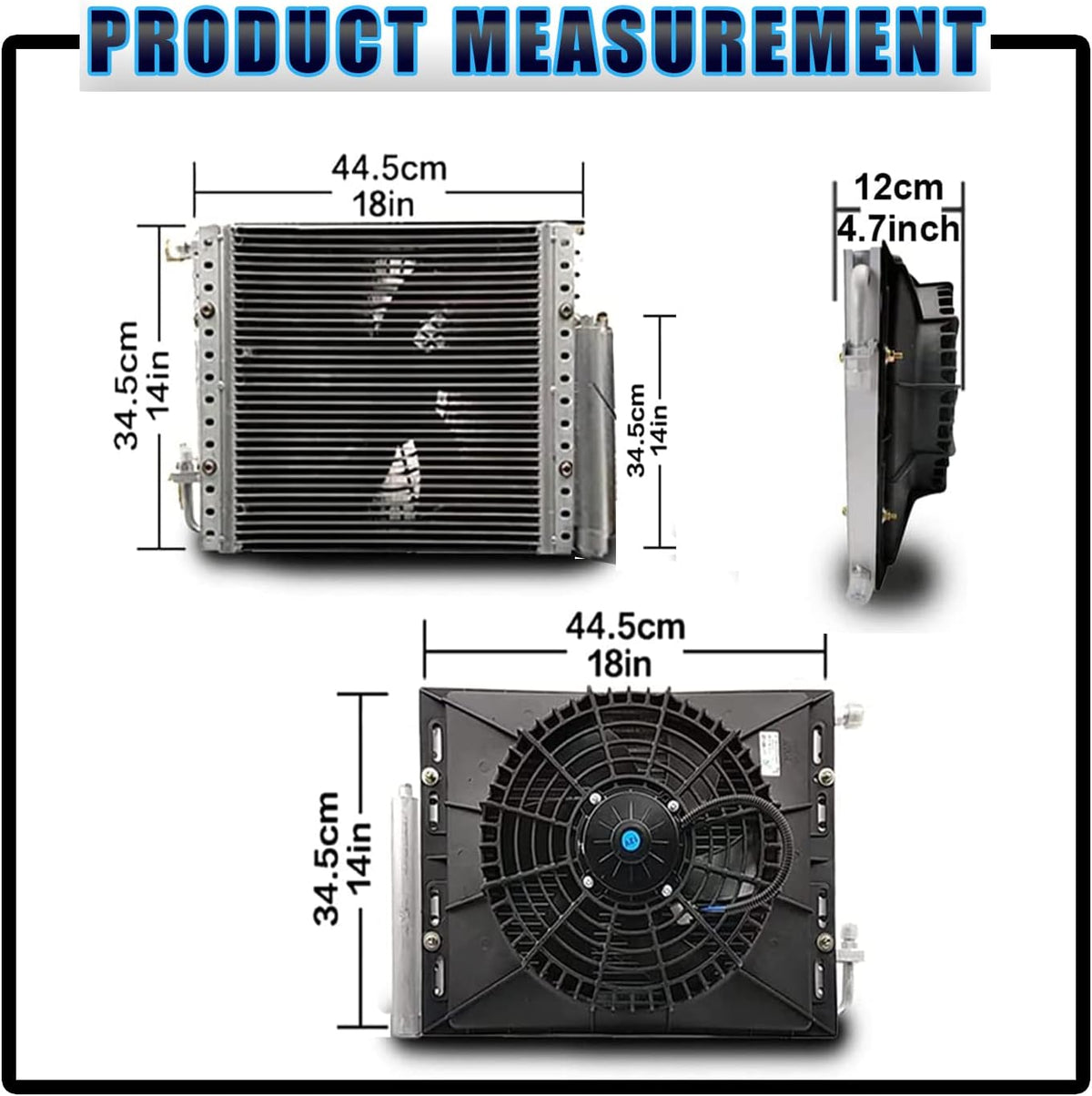 12V DC Under Dash Car Air Conditioner A90816
