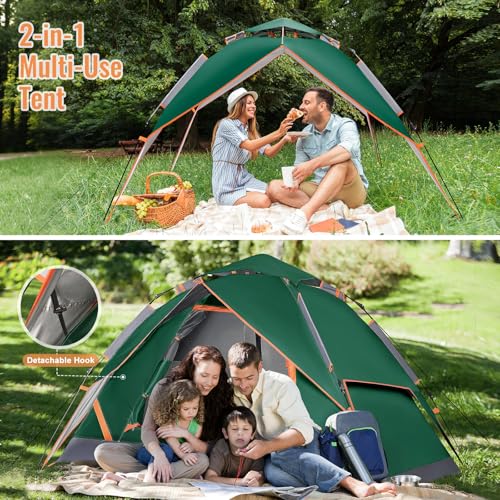 2 Person Instant Pop Up Dome Tent J79132