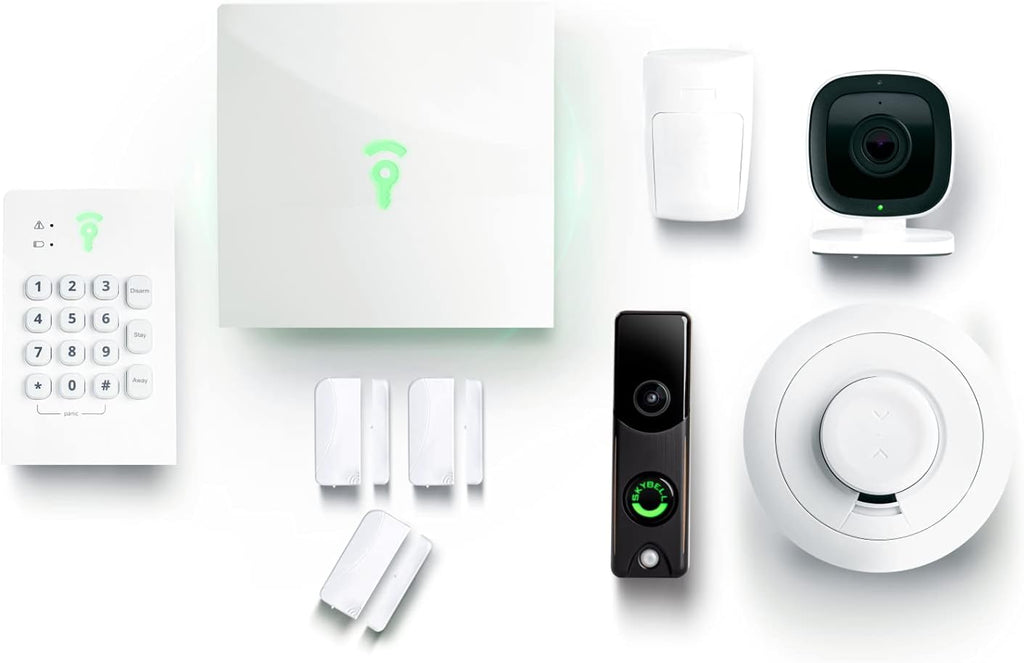 6 Piece Home Security System with Doorbell Camera D8315