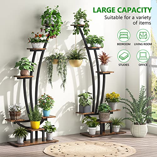 6-Tier Tall Metal Plant Stand Pack of 2 Q997831