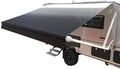 Motorized 21 x 8 Ft Gray Fade Retractable RV Awning N442