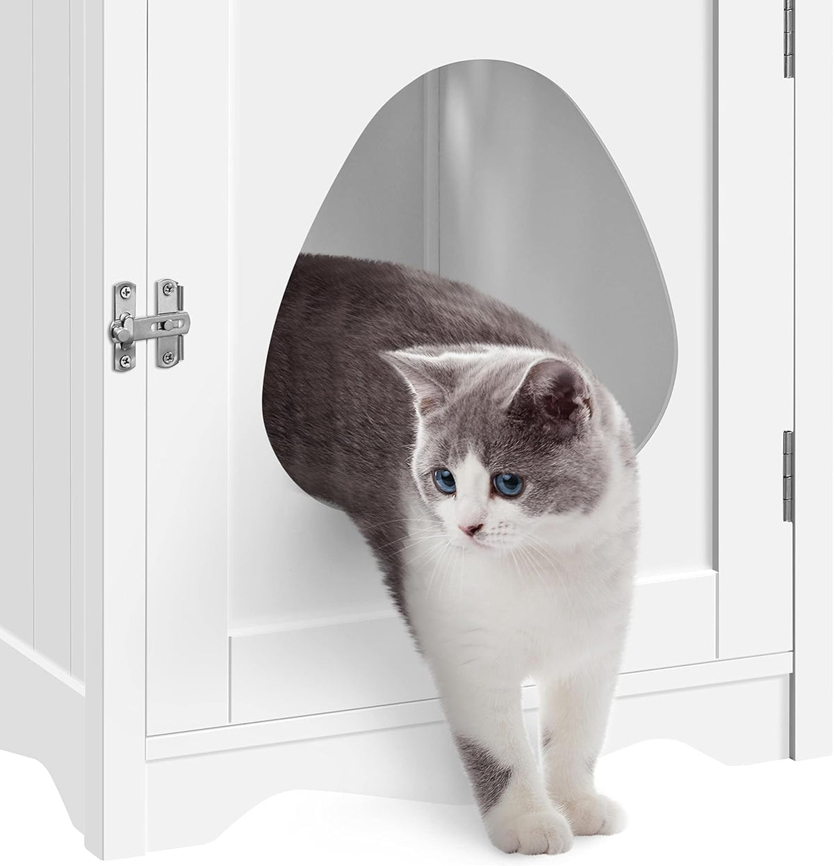 Hidden Cat Litter Box Enclosure Furniture D548