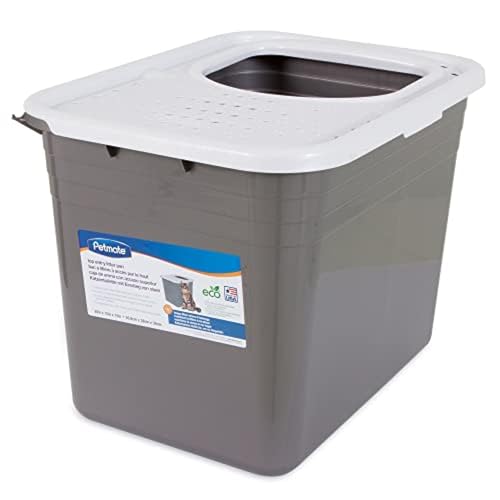 Top Entry Cat Litter Box With Filter Lid Q68633
