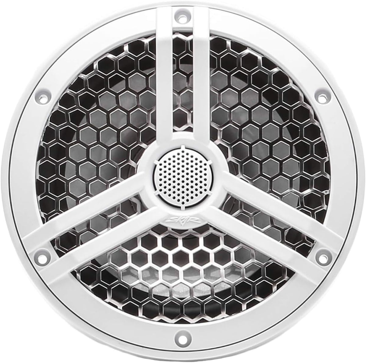 6.5" 2-Way Marine Coaxial Speakers, Pair (White) Z751