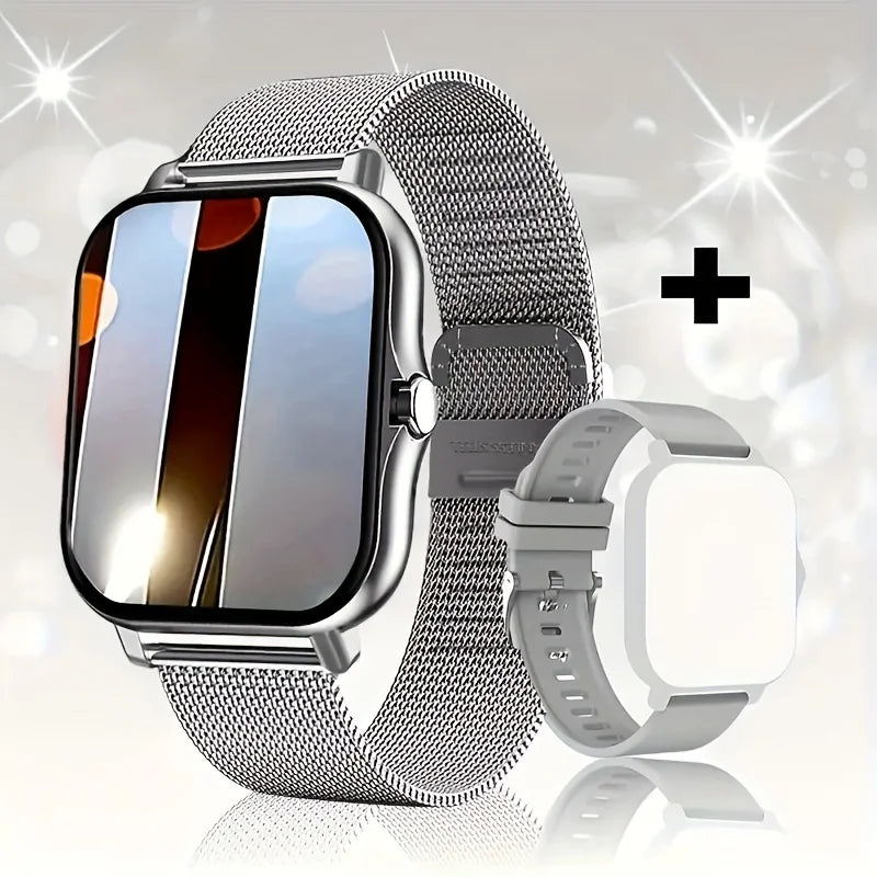 1.69inch Full Touch Screen Smart Watch With Heart Rate Fitness Tracker BT Call W36092