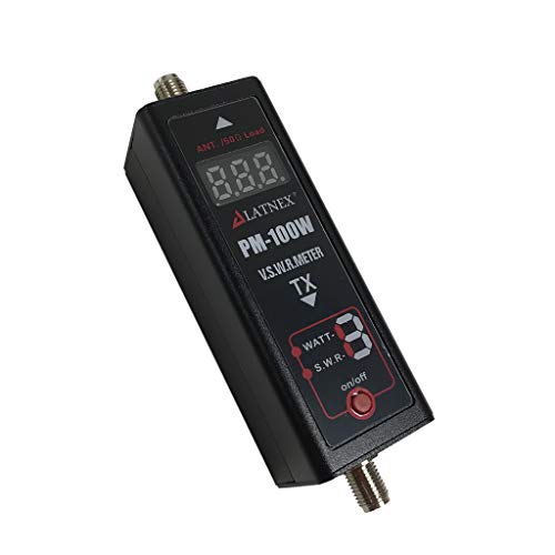 Digital VHF UHF 125-525Mhz Power SWR Meter and Frequency Counter D258