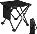 Small Folding Stool with Side Pocket and Storage Bag N33461